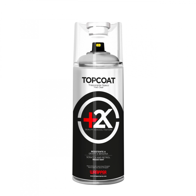Trasparente opaco +2k bicomponente – Wrapper Spray